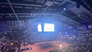 NU Men’s BasketBall 20242025 Intro Video And Starting LineUps vs Eastern Illinois Panthers [upl. by Gahan]