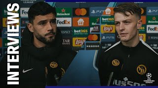 Interviews nach Schachtar Donezk  YB Lewin Blum und Loris Benito [upl. by Leonie]