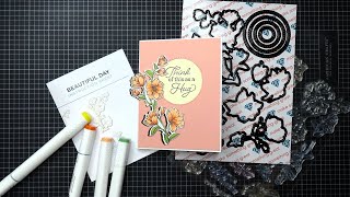 Diamond Press quotBeautiful Dayquot Stamps amp Dies Set Review Tutorial Pretty Designs for Everyday [upl. by Oner576]