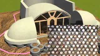 Simple Survival Model Earthship [upl. by Aitnas]