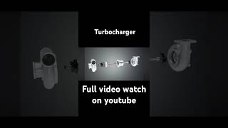 How does turbocharger work turbocharger engine shorts turbos [upl. by Aronle]