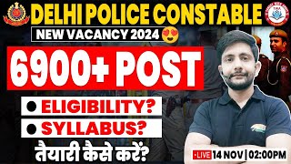 Delhi Police New Vacancy  7000 Posts Eligibility Syllabus DP Salary DP Constable Ankit Sir [upl. by Sibley]