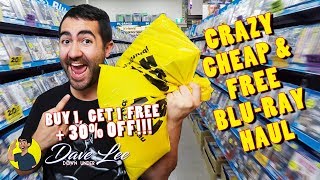 CRAZY CHEAP amp FREE BLURAY HAUL March 2018 [upl. by Wallford727]