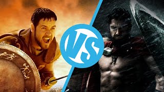 300 VS Gladiator  Movie Feuds ep36 [upl. by Alyar]