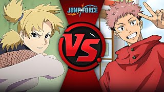 Yuji Itadori Grade 1 VS Temaki Nara Genin  Mugen Jump Force [upl. by Glen]