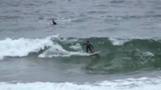 Surfing Montara State Beach California  09 AUG 10 [upl. by Castro]