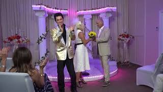 Best Elvis Wedding Chapel In Las Vegas 7023835909 A Elvis Chapel [upl. by Letitia]