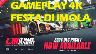 140 MINUTES RACE FESTA DI IMOLA LE MANS ULTIMATE DLC PACK 1 GAMEPLAY 4K TRIPLE SCREEN POV [upl. by Peterec19]