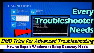 How to Repair Windows 11 – CMD Trick for Advanced Troubleshooting [upl. by Ycnahc]