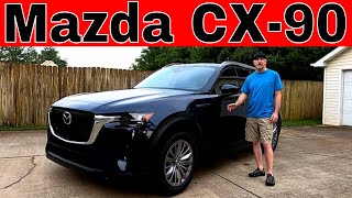 Detailed Review Of The 2024 Mazda CX90 Preferred Plus 8 Passenger SUV Best Value 3 Row SUV [upl. by Muirhead847]