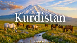 Kurdistan 4K  Calm Films With Calming Piano music Nature landscape [upl. by Arjun97]