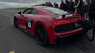 Audi R8 3000 HP A9 Performance 39535 kmh SCC500 [upl. by Cimbura]