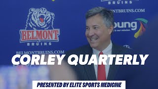 Belmont Athletics  Corley Quarterly October 2024 [upl. by Oirretno]