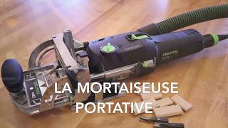 La Mortaiseuse portative Festool Domino DF 500 [upl. by Tad]