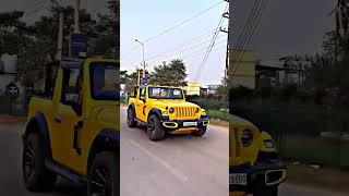 Gane baje gadi me re 👿 dhak dhak automobile thar scorpio wedding mahindrascorpio suvchallenge [upl. by Zuzana]