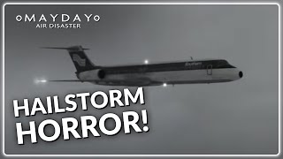 Hailstorm Plane Crash  Mayday Air Disaster [upl. by Lauhsoj]