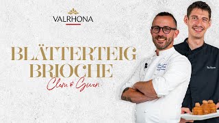 BlätterteigBrioche mit Schokolade und Tonkabohne  Valrhona Learn from the Best [upl. by Elvis]