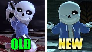 Sans Gets A NEW Moveset Smash Ultimate [upl. by Rhody]