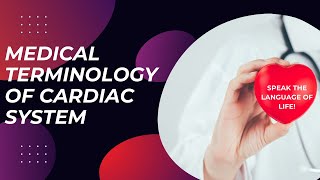 medical vocabularycardiac terminologyCAREEWELL PHARMACY [upl. by Jeanne]