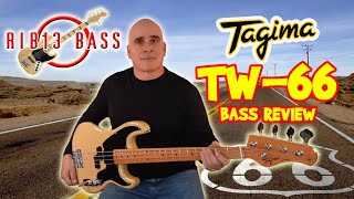 Rib13 Bass  Tagima TW66 Bass Review [upl. by Terag]