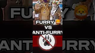 Furry vs AntiFurry roblox [upl. by Nnyled]