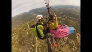 Belen Silla Voladora  Parapente Adaptado  Disabilities adapted paragliding [upl. by Lledor]