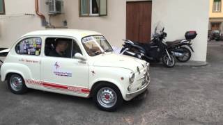 Abarth 850 TC 1961 di Papini mentre esce dallofficina [upl. by Abeh304]