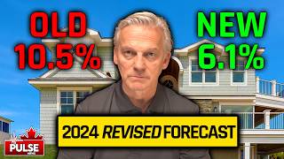 CREA Downgrades Housing Forecast Market Predictions for 2024 [upl. by Catha]