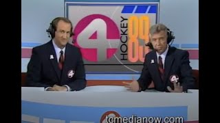 WCCO Coverage of the 1989 State High School Hockey Tournament [upl. by Dloreg]