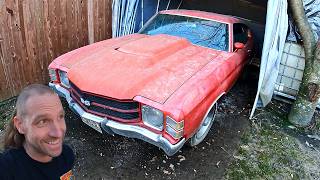 1971 Chevelle Gets Some TLC and STRAIGHT PIPES  NNKH [upl. by Alisander]