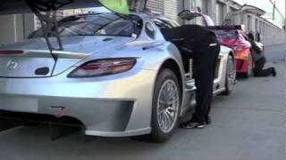 AMG Driving Academy  Experience The SLS AMG GT3 [upl. by Anaytat773]