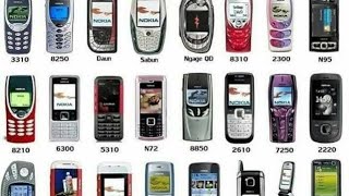 All versions of Nokia mobile phones From the first year of manufacture until nowNokia mobile 📲 [upl. by Halli]