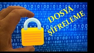 Dosya Şifreleme Windows 10  Dosya ve Klasör Şifreleme Nasıl Yapılır  Şifre oluşturma [upl. by Pillihp]