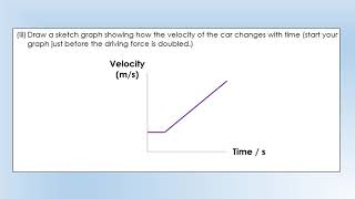 GCSE Physics Newtons Laws and Cars Solutions [upl. by Rainger]