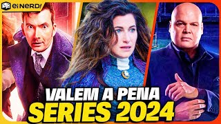 10 SÉRIES QUE VALEM A PENA VER EM 2024 Minha Recomendação [upl. by Gerianna996]