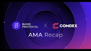 Comdex X Band Protocol AMA Session 6 [upl. by Heath927]