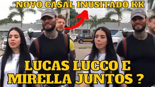 Lucas Lucco e Mc Mirella FLAGRADOS juntos em Viagem casal INUSITADO apareceu de mãos dadas [upl. by Adyan829]