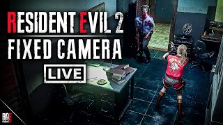 RESIDENT EVIL 2 REMAKE  FIXED CAMERA MOD  Full Gameplay Walkthrough CLAIRE B SCENARIO [upl. by Anitsenre]