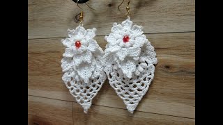 Aretes en crochet paso paso Modelos fantásticos [upl. by Derdlim]