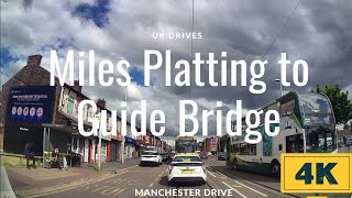 Miles Platting to Guide Bridge 4K Manchester Drive [upl. by Spatz]