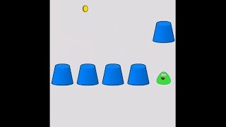 Pou Games Find Pou  Wheres Pou Under which cup Level 74 [upl. by Ashlie]