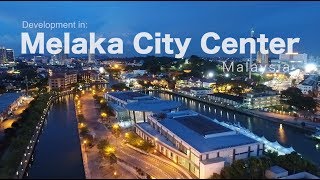 Melaka City Center  Development Update as 29 April 2018 [upl. by Anayrb]