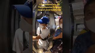 Pickpocket caught stealing in Italy crime​ pickpocket​ viral​ viralvideo​ crime​ news​ video [upl. by Seraphine]