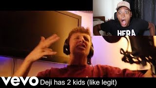 THE END OF KSIS BROTHER Diss Track Ft The Sidemen DEJI HAS 2 KIDS Reaction to [upl. by Durr]