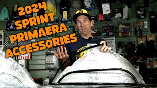 New Original Vespa Accessories for 2024 Sprint amp Primavera [upl. by Namhcan94]