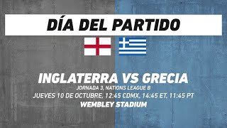 Inglaterra vs Grecia frente a frente Futbol [upl. by Anomar]