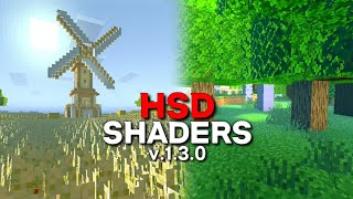 HSD Shaders v130 PBR 60 FPS Para MCPE 118 e 117  Gama Baja [upl. by Heyra]