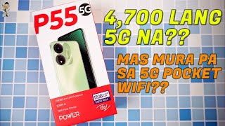 Itel P55 5G  4700 Pesos Lang 5G na Nakakaloka [upl. by Ahsinak810]