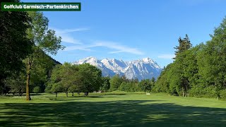 Golf in Germany  Golfclub Garmisch PartenkirchenAmazing View [upl. by Yerocaj]