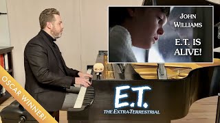 John Williams ET Is Alive  ET the ExtraTerrestrial piano cover with film [upl. by Neva]